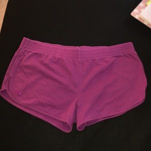 Pinky purple underarmour shorts soft Xl